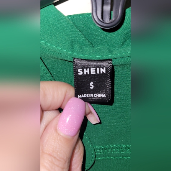 Mens Size S button down Shirt no collar. Worn once like new - Picture 2 of 4